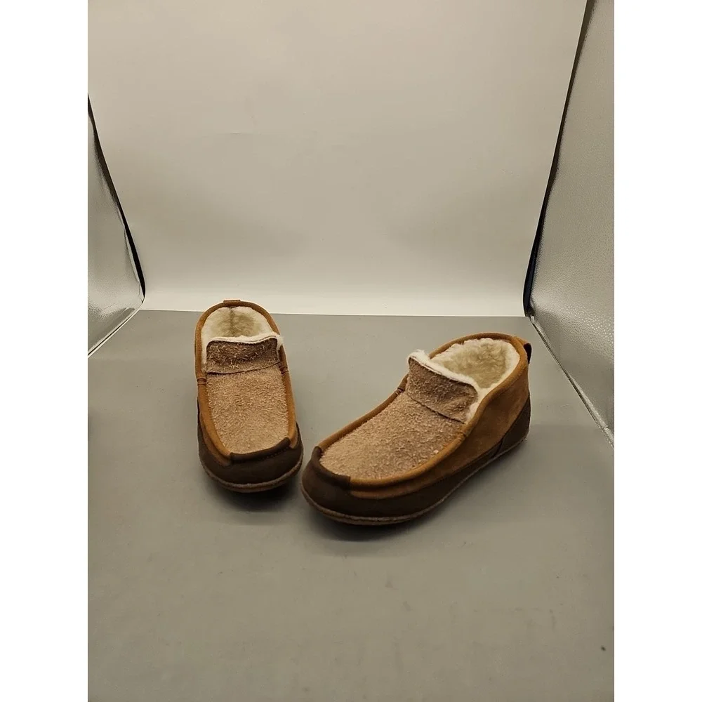 Sorel MANAWAN™ II Moc Tobacco ‎ Suede Slipper Mens Size 8 *NEW*